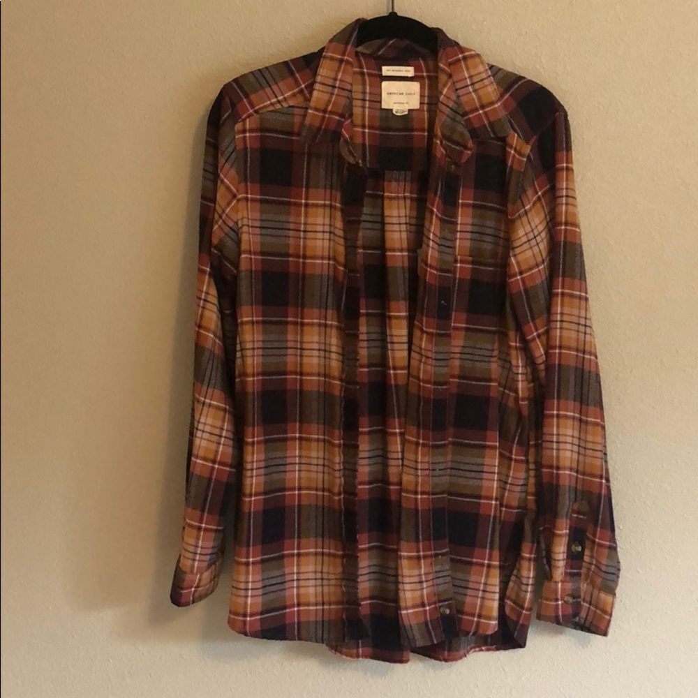 American Eagle Boyfriend Fit Flannel